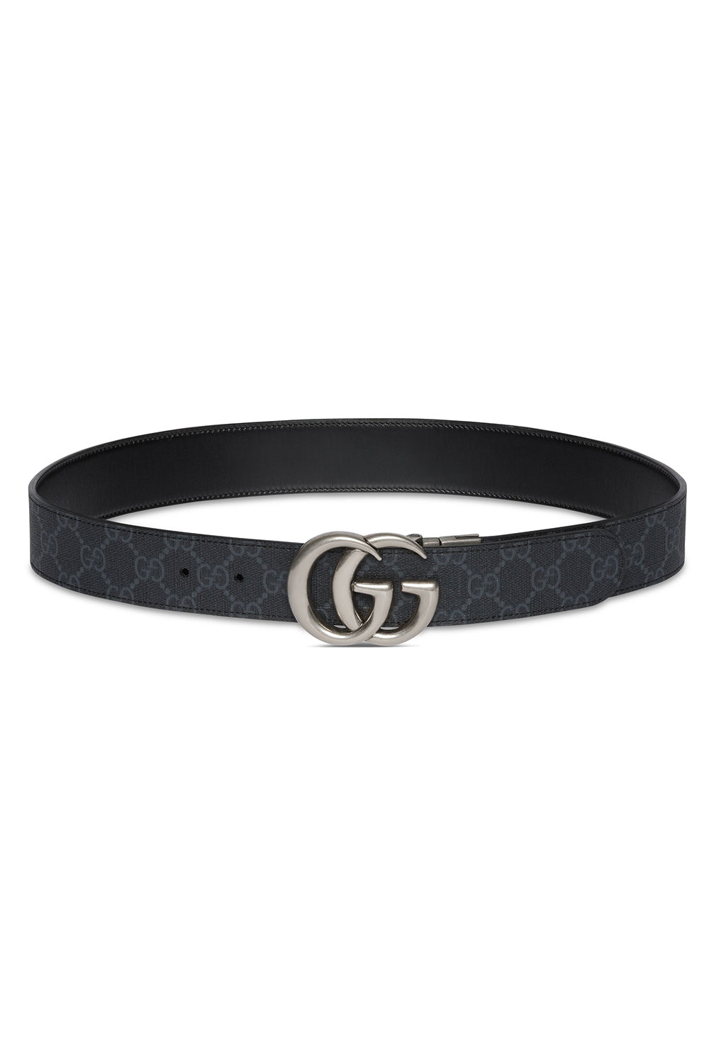 GG Reversible black W.37 Belt - Black