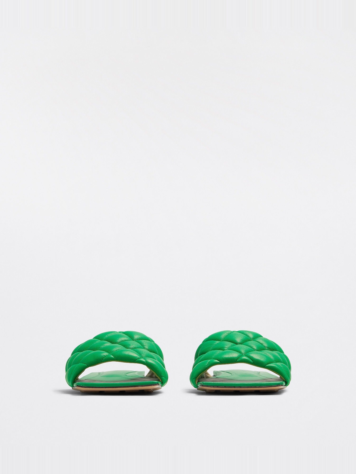 Padded Flat parakeet Sandals - Parakeet