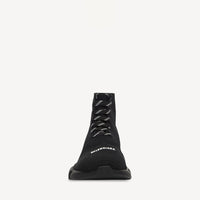 Kids Speed Lace-Up Sneakers - Black
