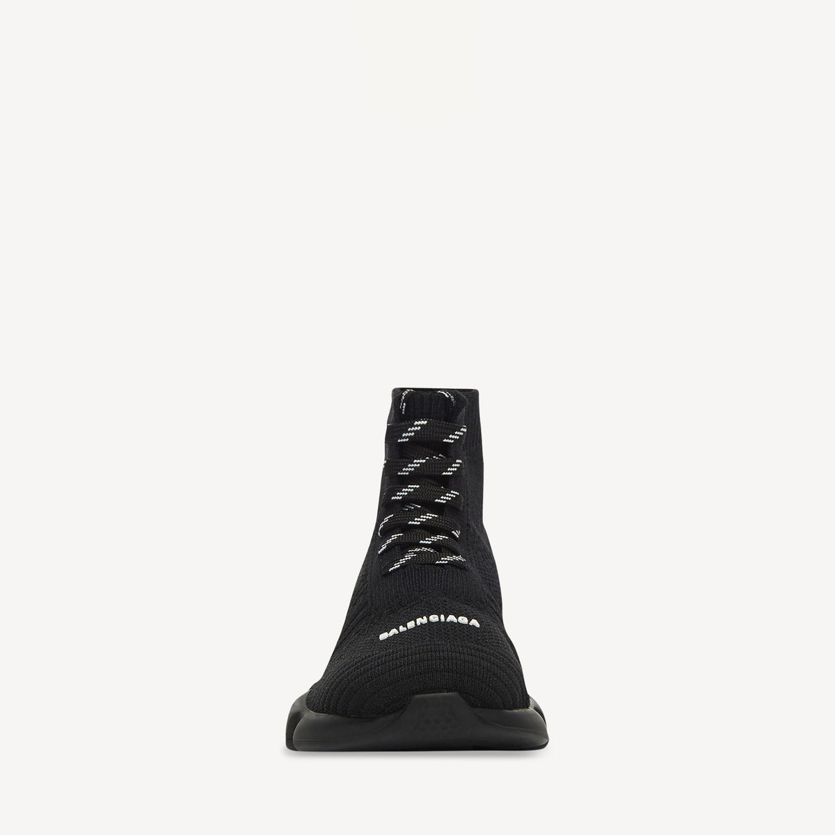 Kids Speed Lace-Up Sneakers - Black