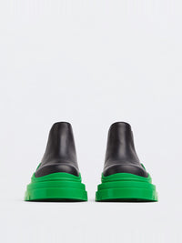 Tire black Chelsea Boots - Black