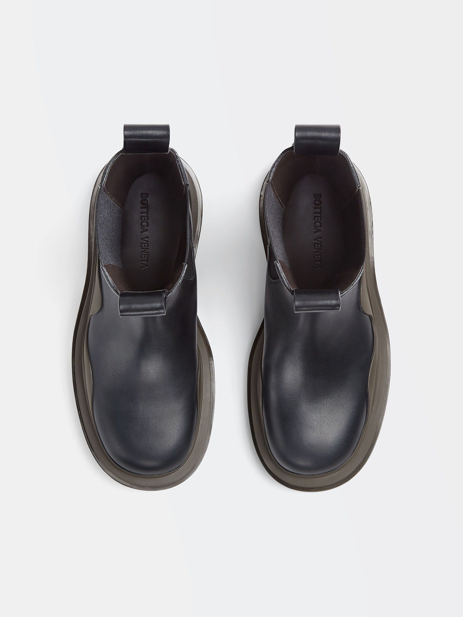 Tire black & ivory Chelsea Boots - Black & Ivory