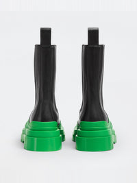 Tire black Chelsea Boots - Black