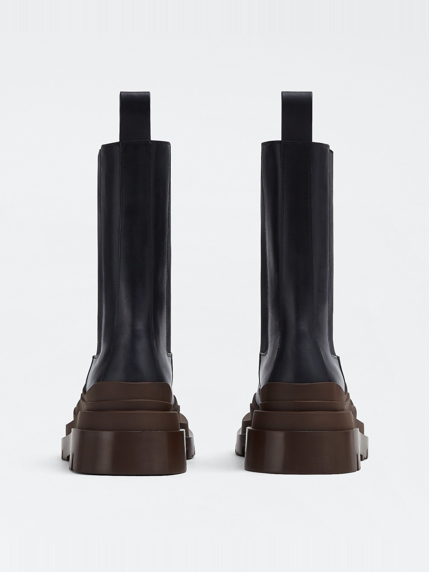 Tire black & ebony Chelsea Boots - Black & Ebony