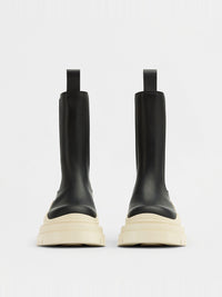 Tire black Chelsea Boots - Black