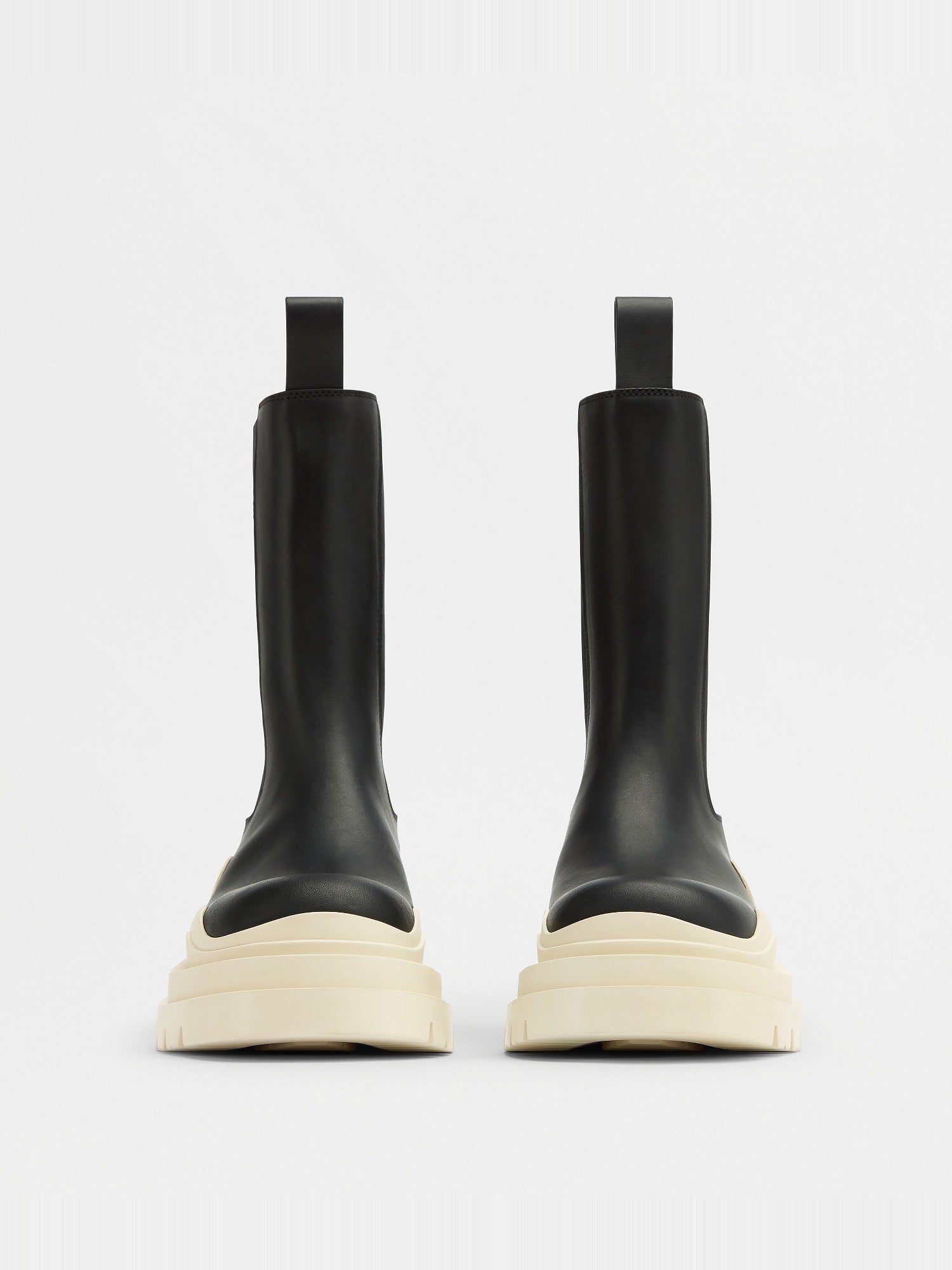 Tire black Chelsea Boots - Black