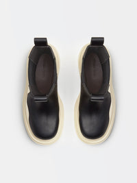 Tire black Chelsea Boots - Black