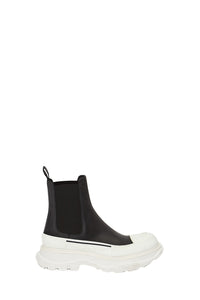 Tread Slick black & white Boots - Black & White