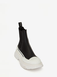 Tread Slick black & white Boots - Black & White