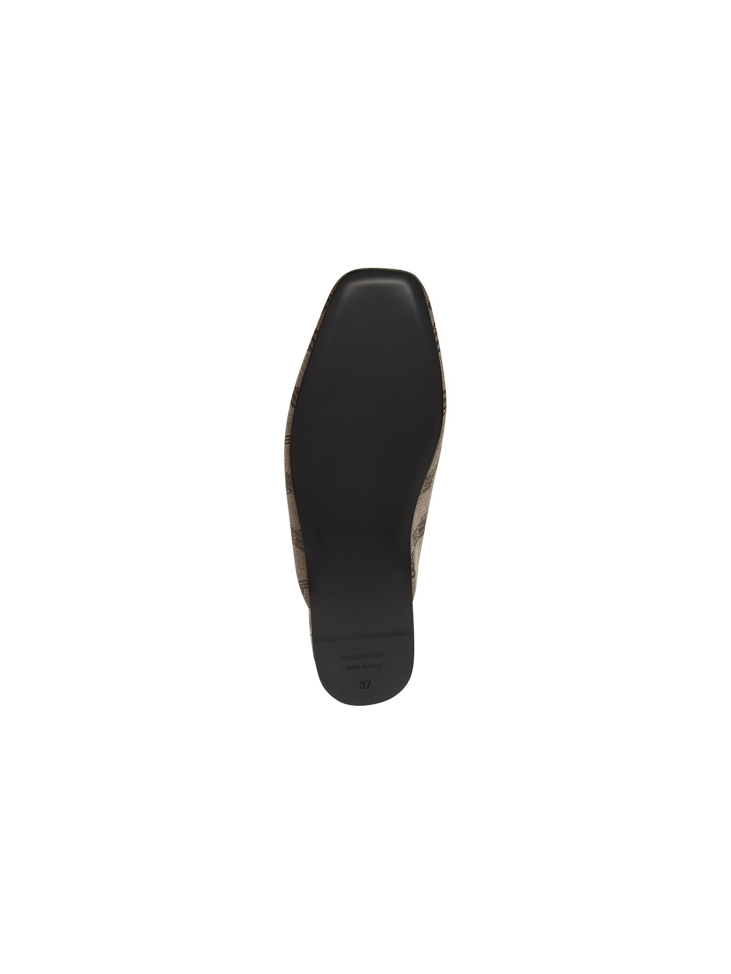 Cosy BB Monogram dark mink grey & brown Mules - Dark Mink Grey & Brown