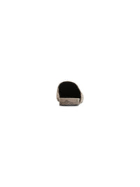 Cosy BB Monogram dark mink grey & brown Mules - Dark Mink Grey & Brown