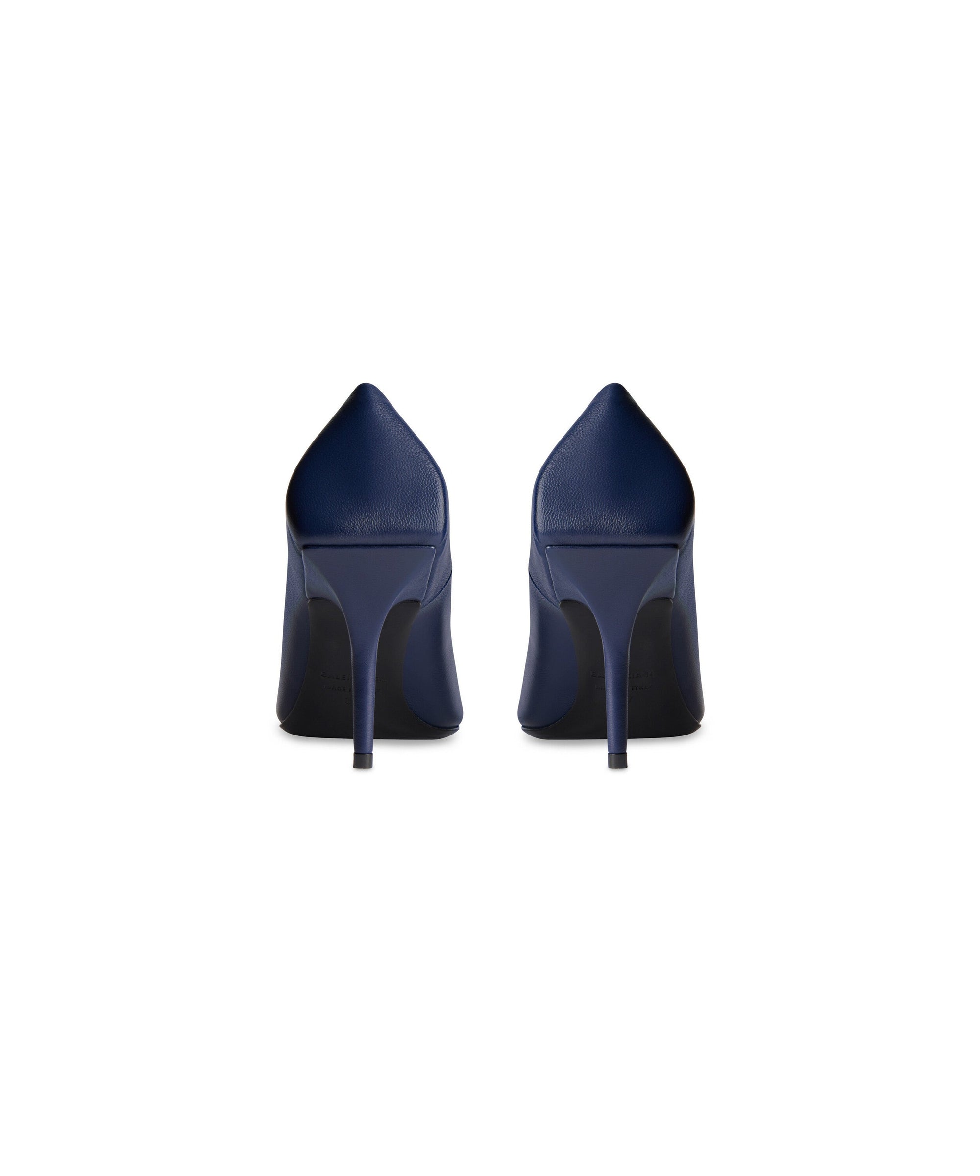Square Knife BB 80 Pumps - Navy & Gold