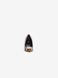 Sqr.Knf. M80 burgundy & gold Pumps - Burgundy & Gold