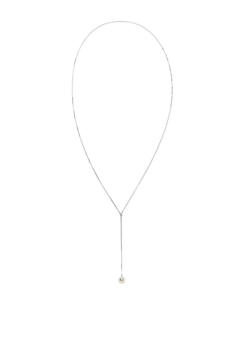 Silver Necklace - Silver