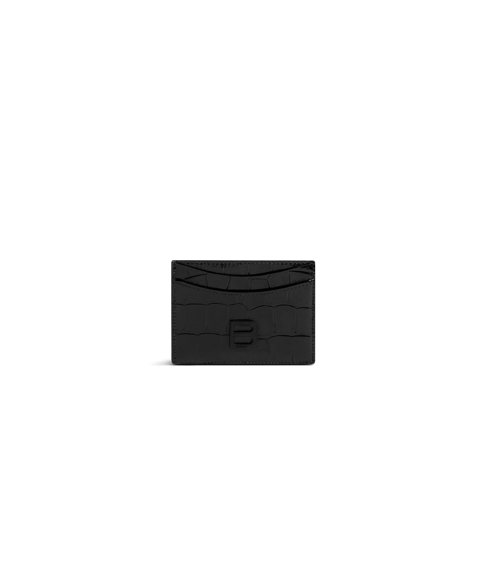 Hourglass Card Holder - Black