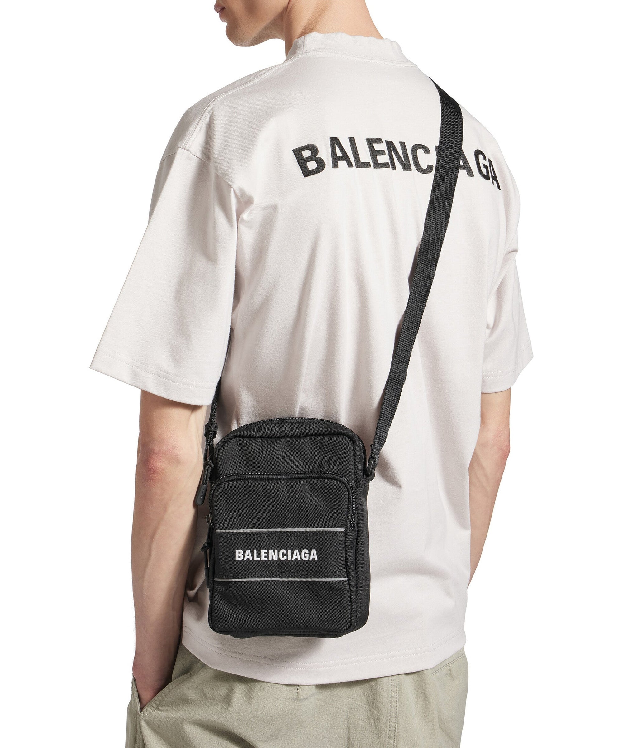 Sport Messenger Bag Small - Black