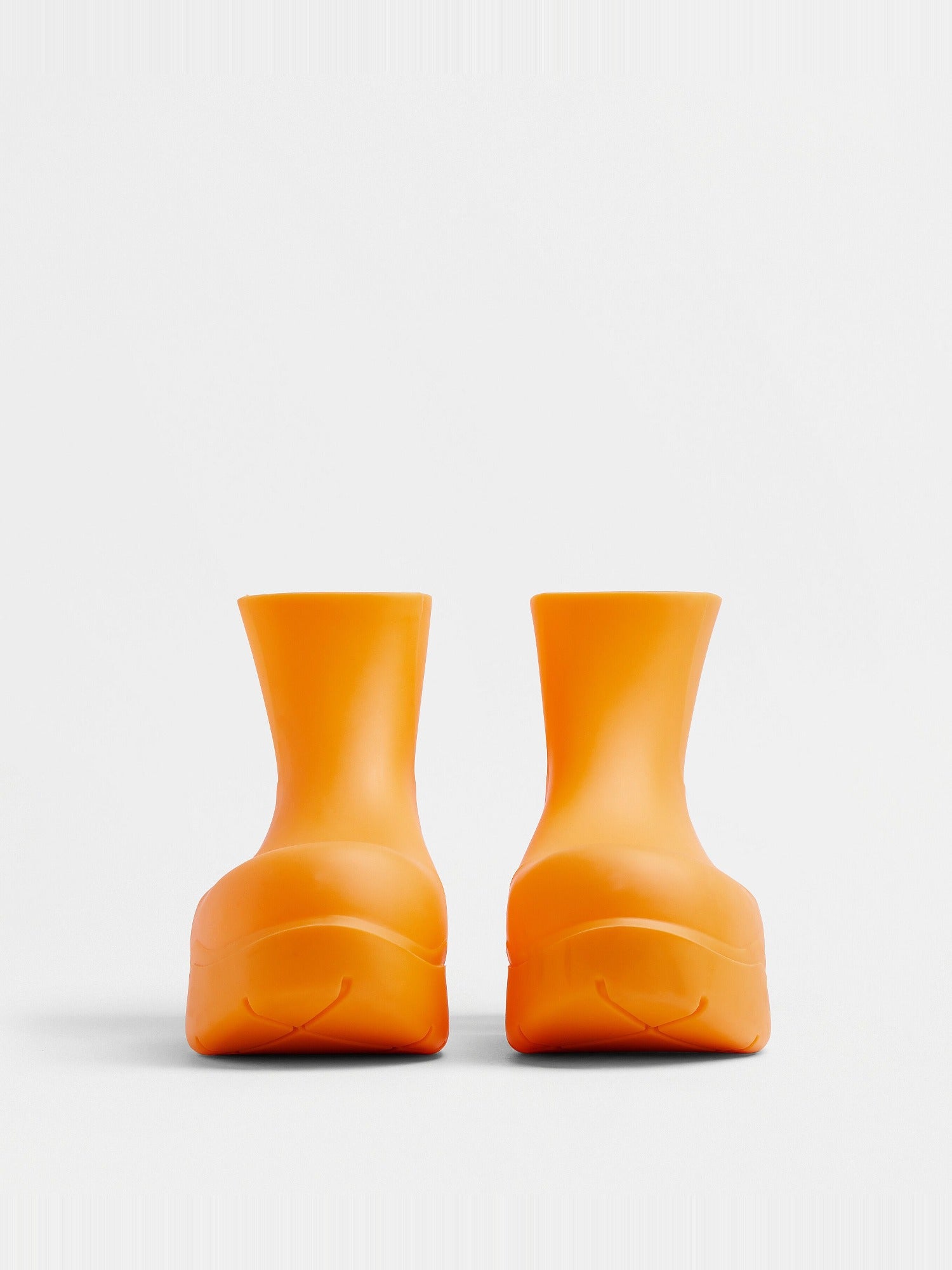 Puddle tangerine 55mm Ankle Boots - Tangerine