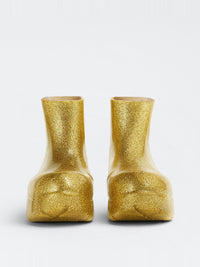 Puddle gold 55mm Ankle Boots - Gold