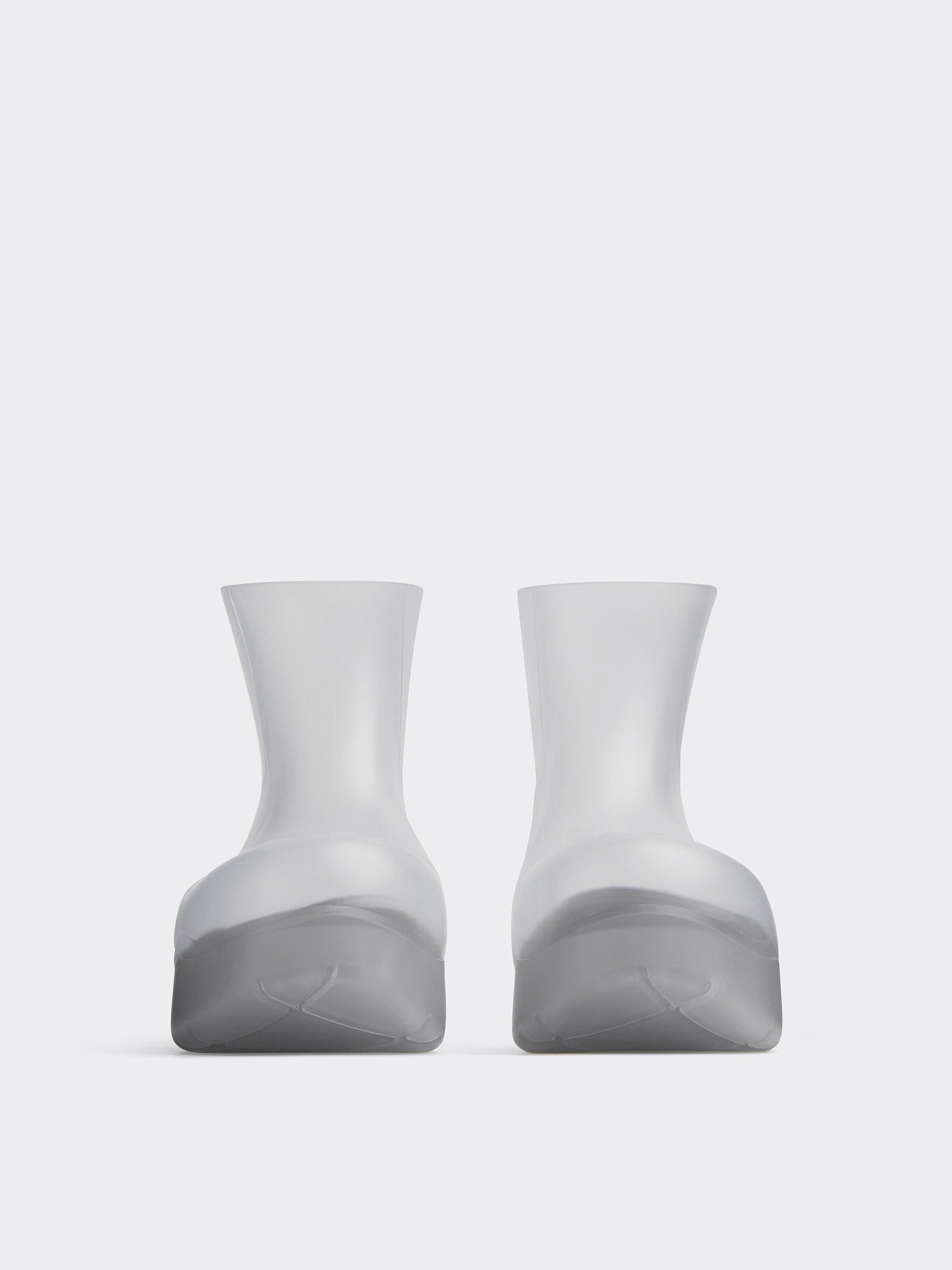 Puddle glass 55mm Ankle Boots - Glass