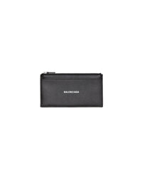 Cash Zipped Bill And Card Holder - Black & White