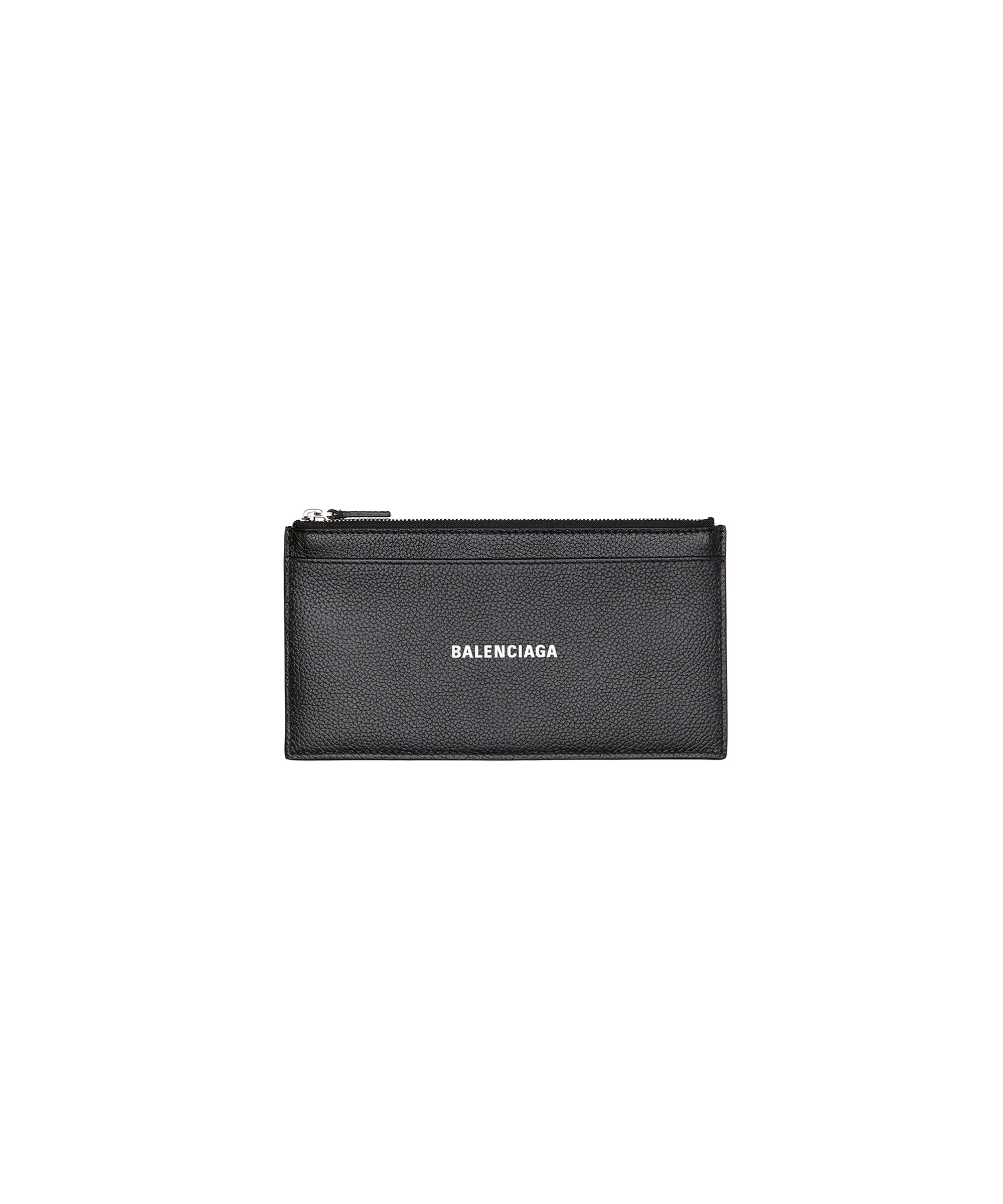 Cash Zipped Bill And Card Holder - Black & White