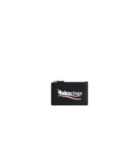 Cash Large Long Coin And Card Holder - Black