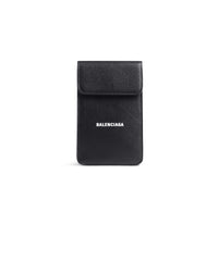 Cash Phone And Card Holder - Black & White