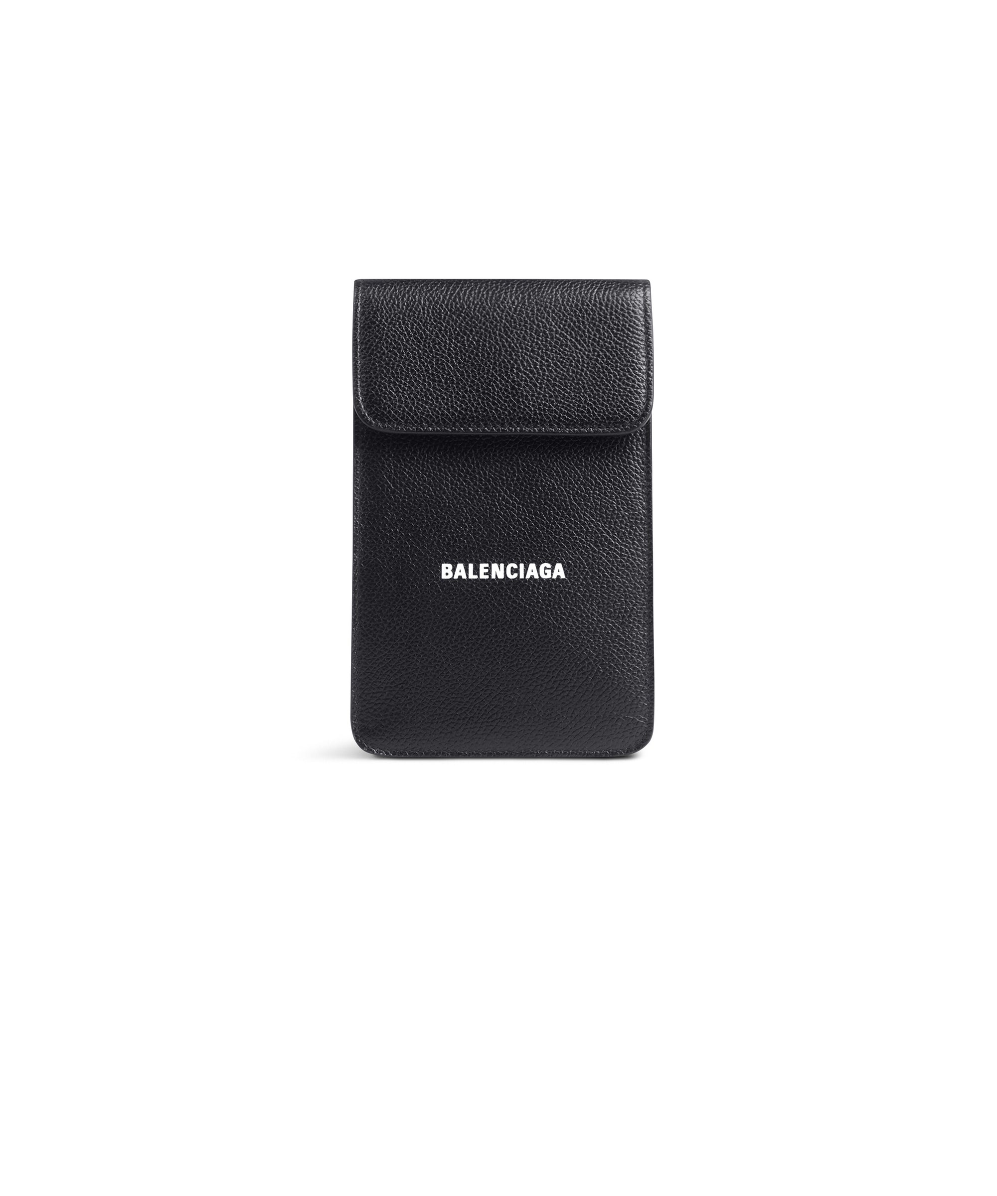 Cash Phone And Card Holder - Black & White