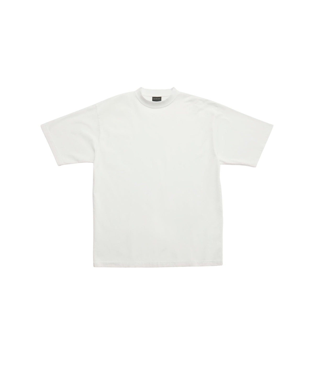 Balenciaga Back T-Shirt - Dirty White & Silver