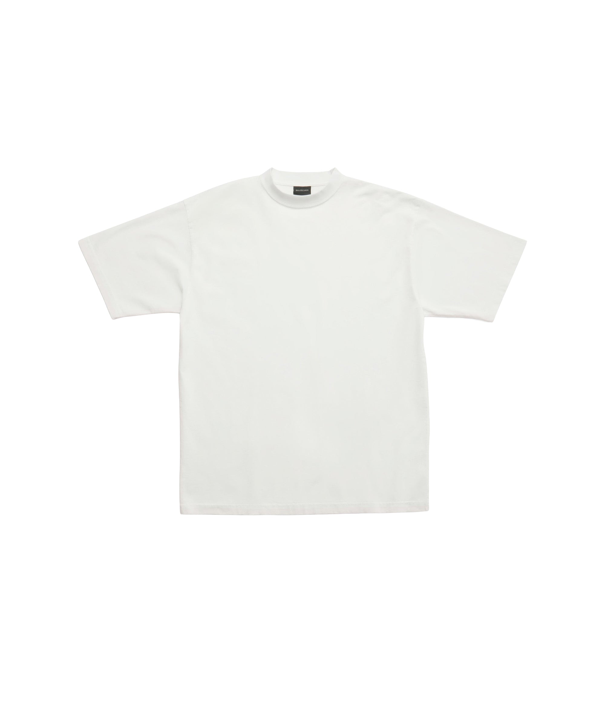 Balenciaga Back T-Shirt - Dirty White & Silver