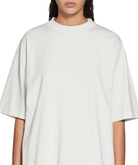 Balenciaga Back T-Shirt - Dirty White & Silver