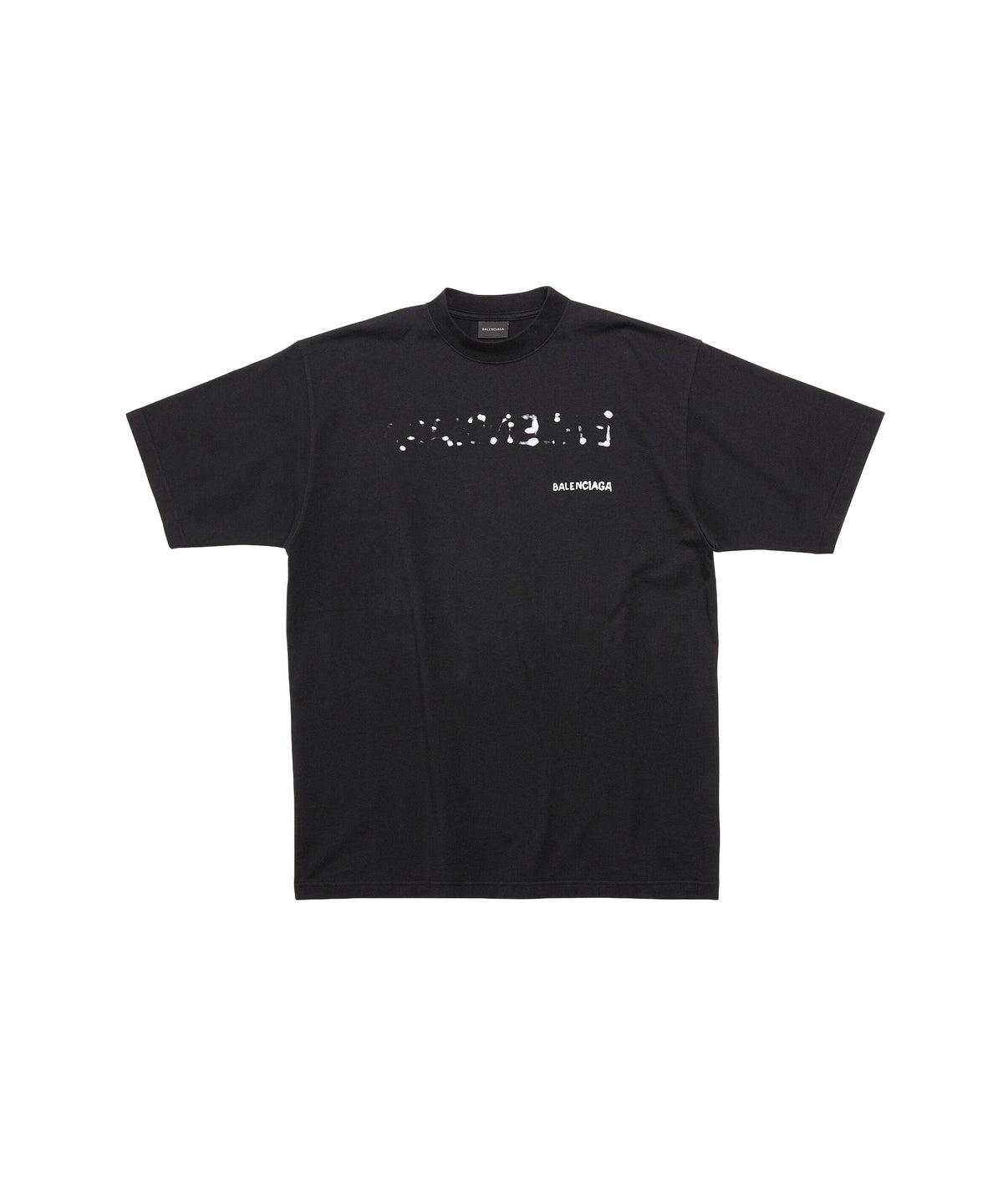 Hand-Drawn Balenciaga T-Shirt - Black & White