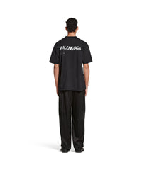 Hand-Drawn Balenciaga T-Shirt - Black & White