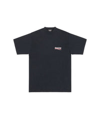 Political Campaign T-Shirt - Washed Black & White