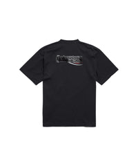 Gaffer T-Shirt - Black & White & Red