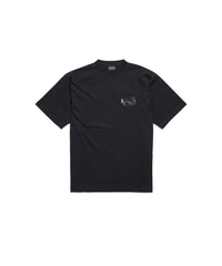 Gaffer T-Shirt - Black & White & Red