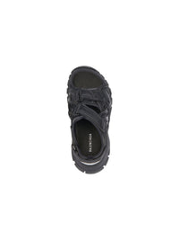 Track black Sandals - Black