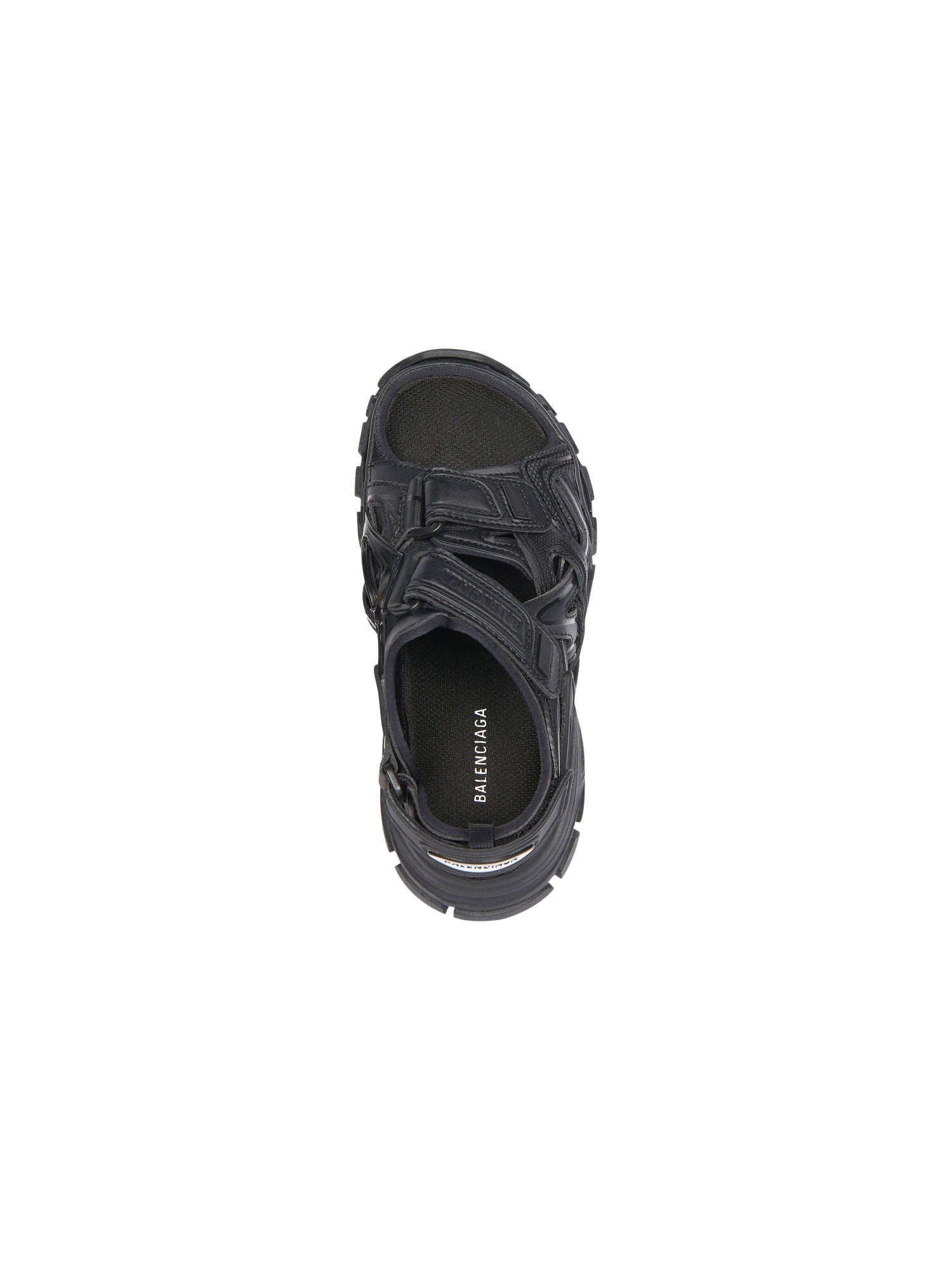 Track black Sandals - Black