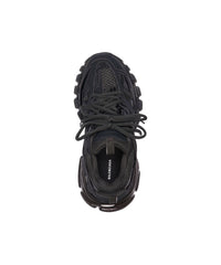 Track Clear Sole Sneakers - Black