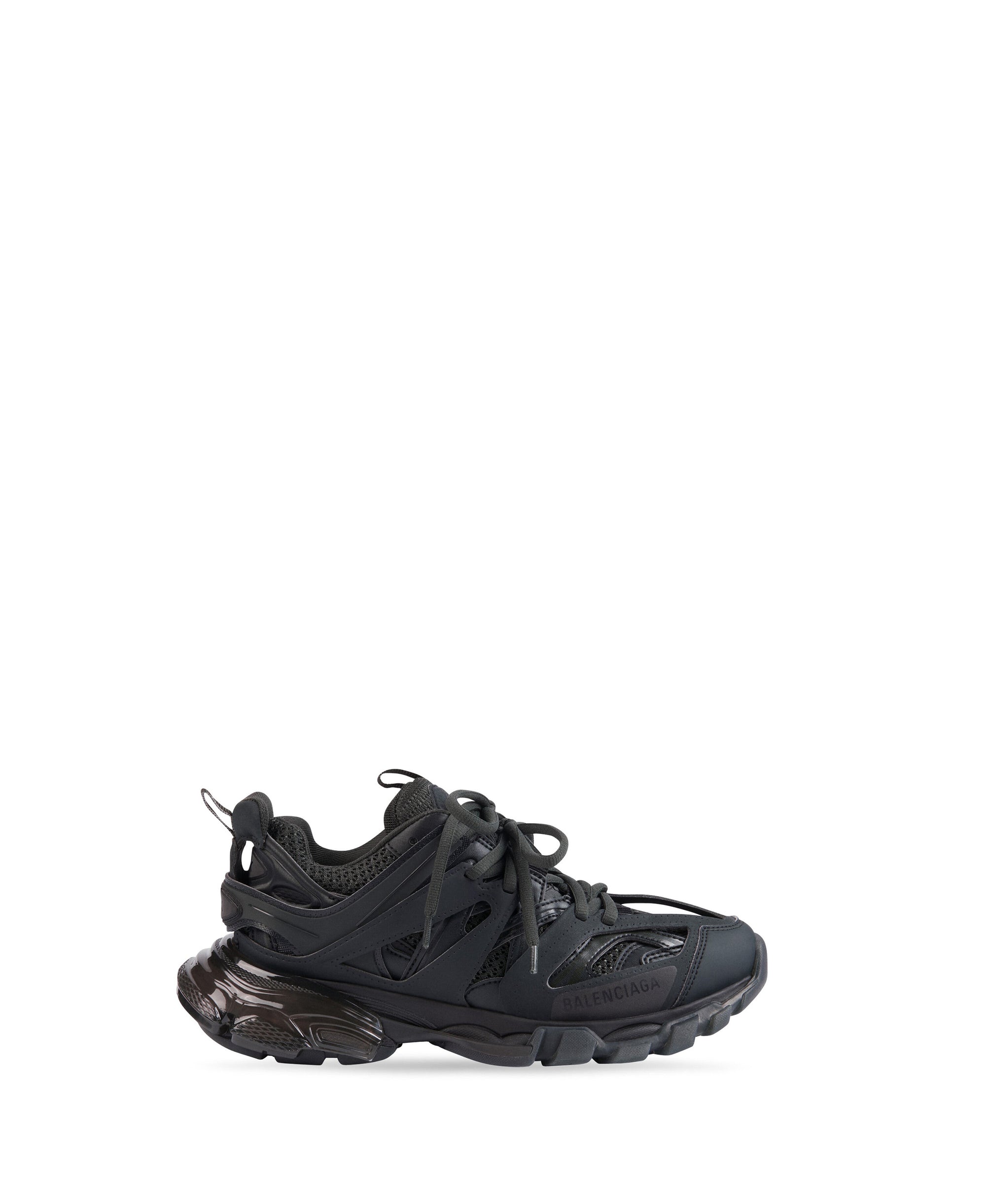 Track Clear Sole Sneakers - Black