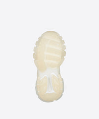 Track Clear Sole Sneakers - White