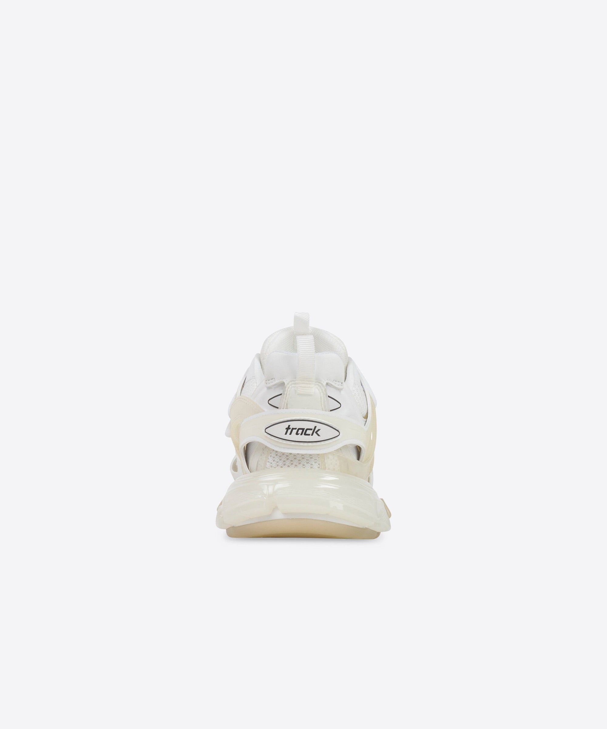 Track Clear Sole Sneakers - White