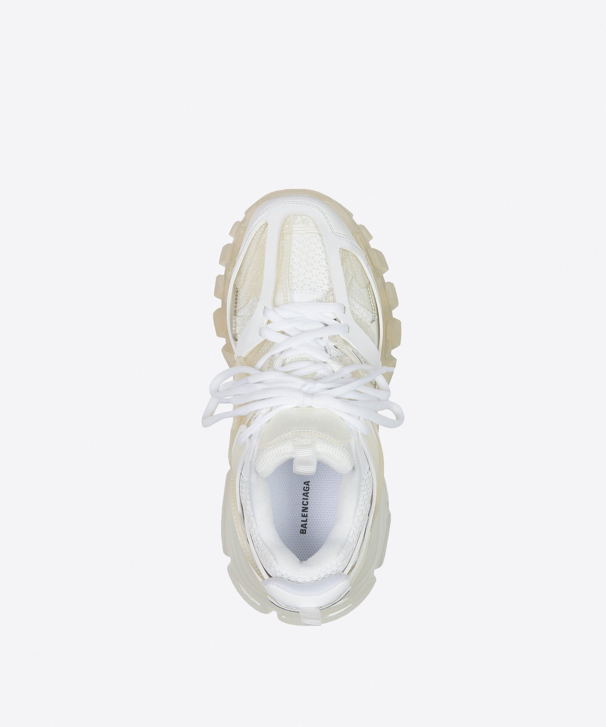 Track Clear Sole Sneakers - White