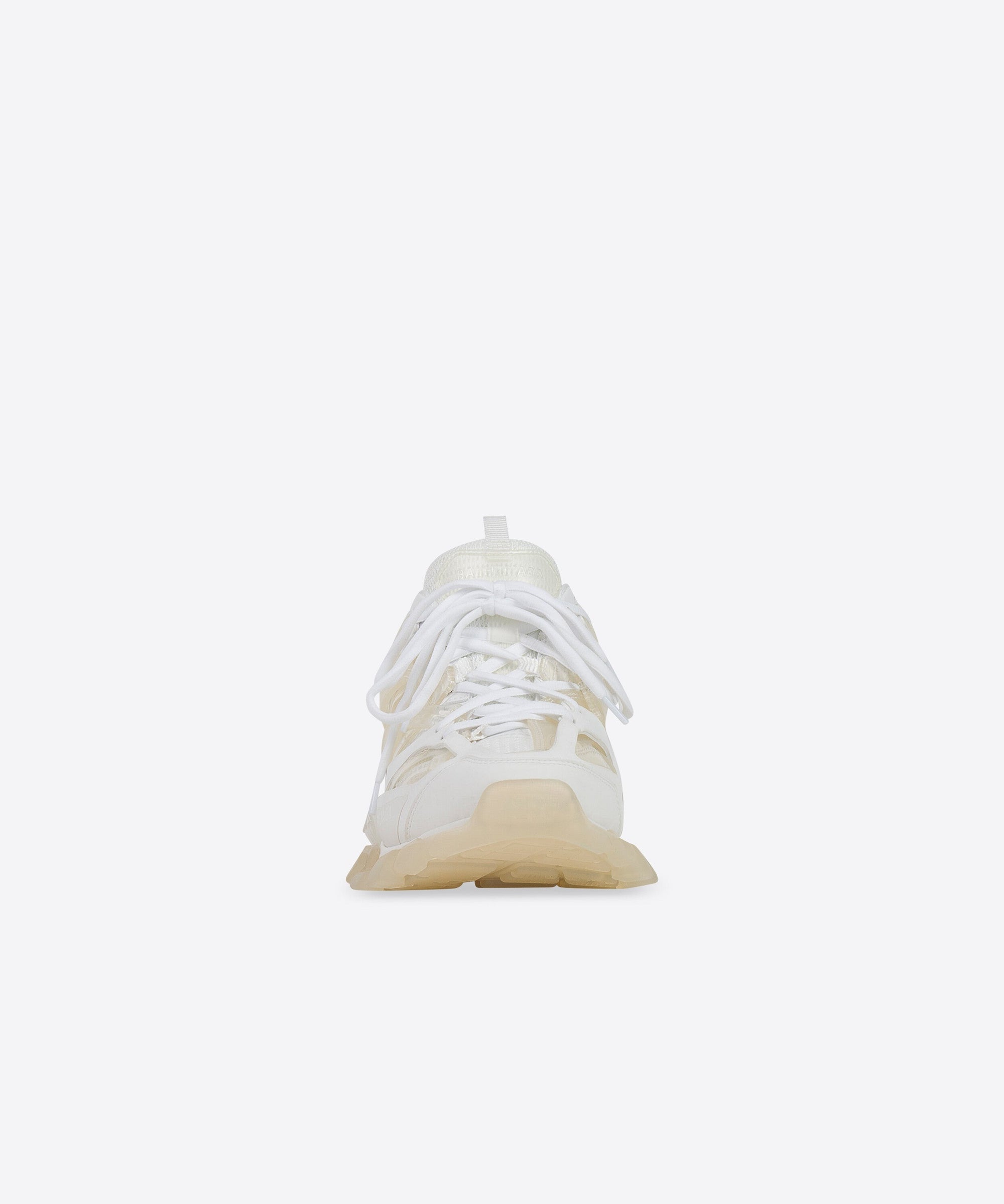 Track Clear Sole Sneakers - White
