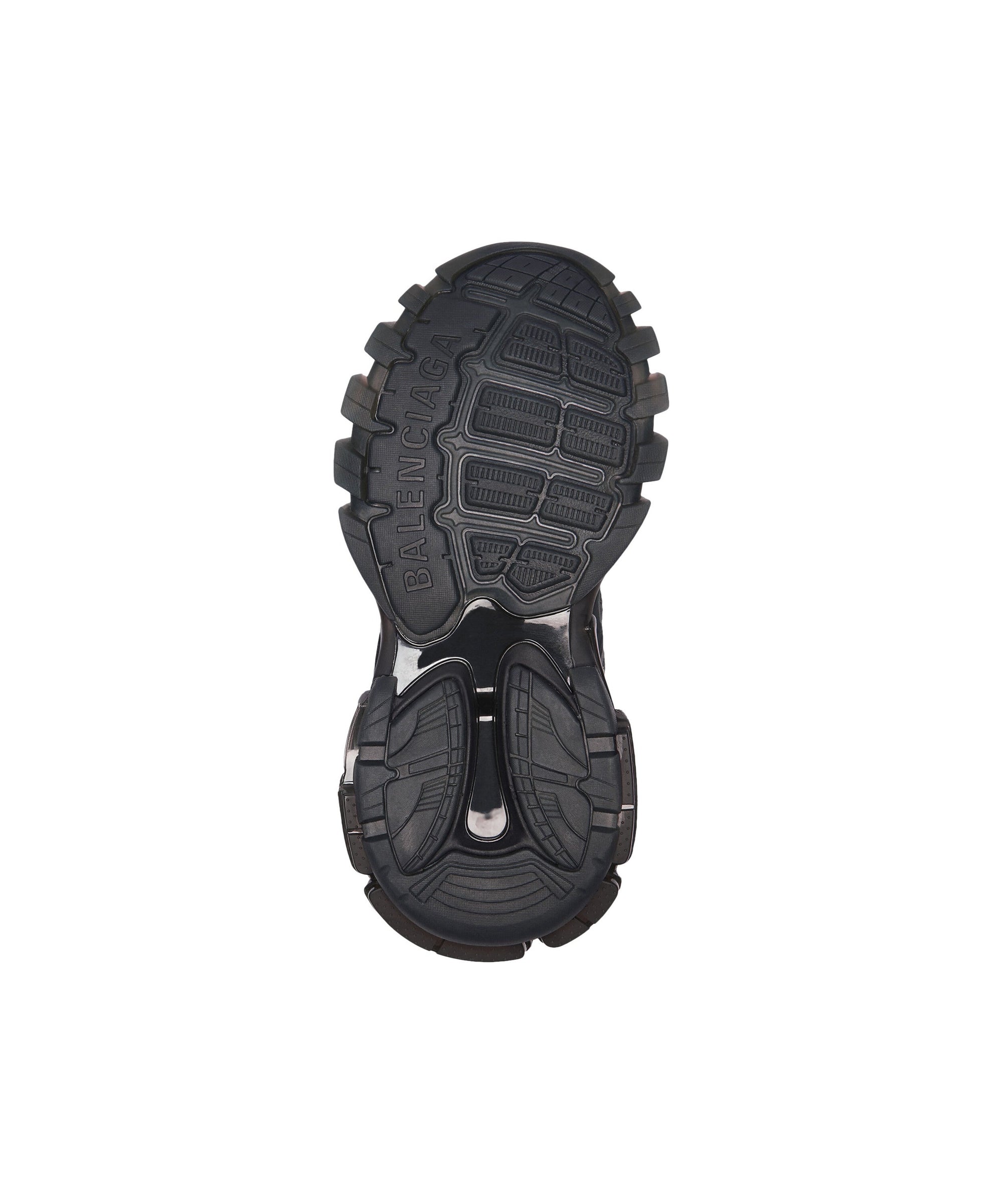 Track Clear Sole Sneakers - Black