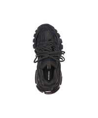 Track Clear Sole Sneakers - Black