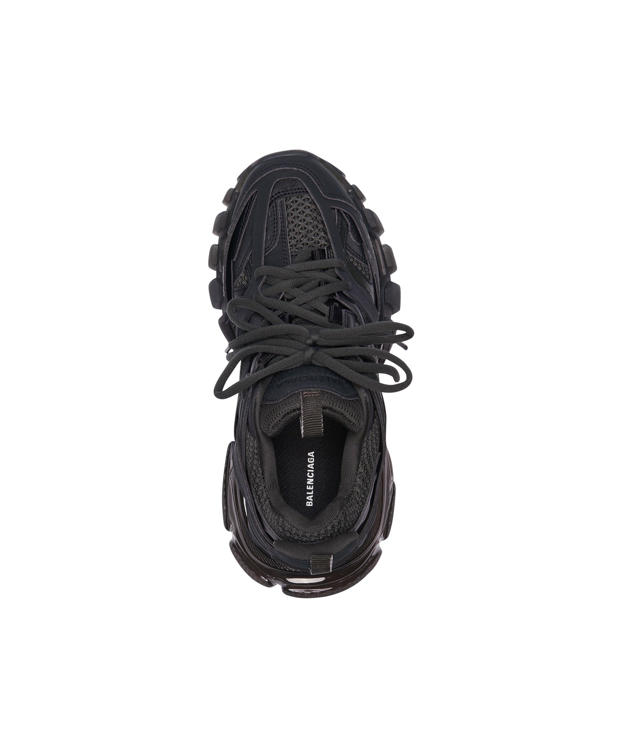 Track Clear Sole Sneakers - Black