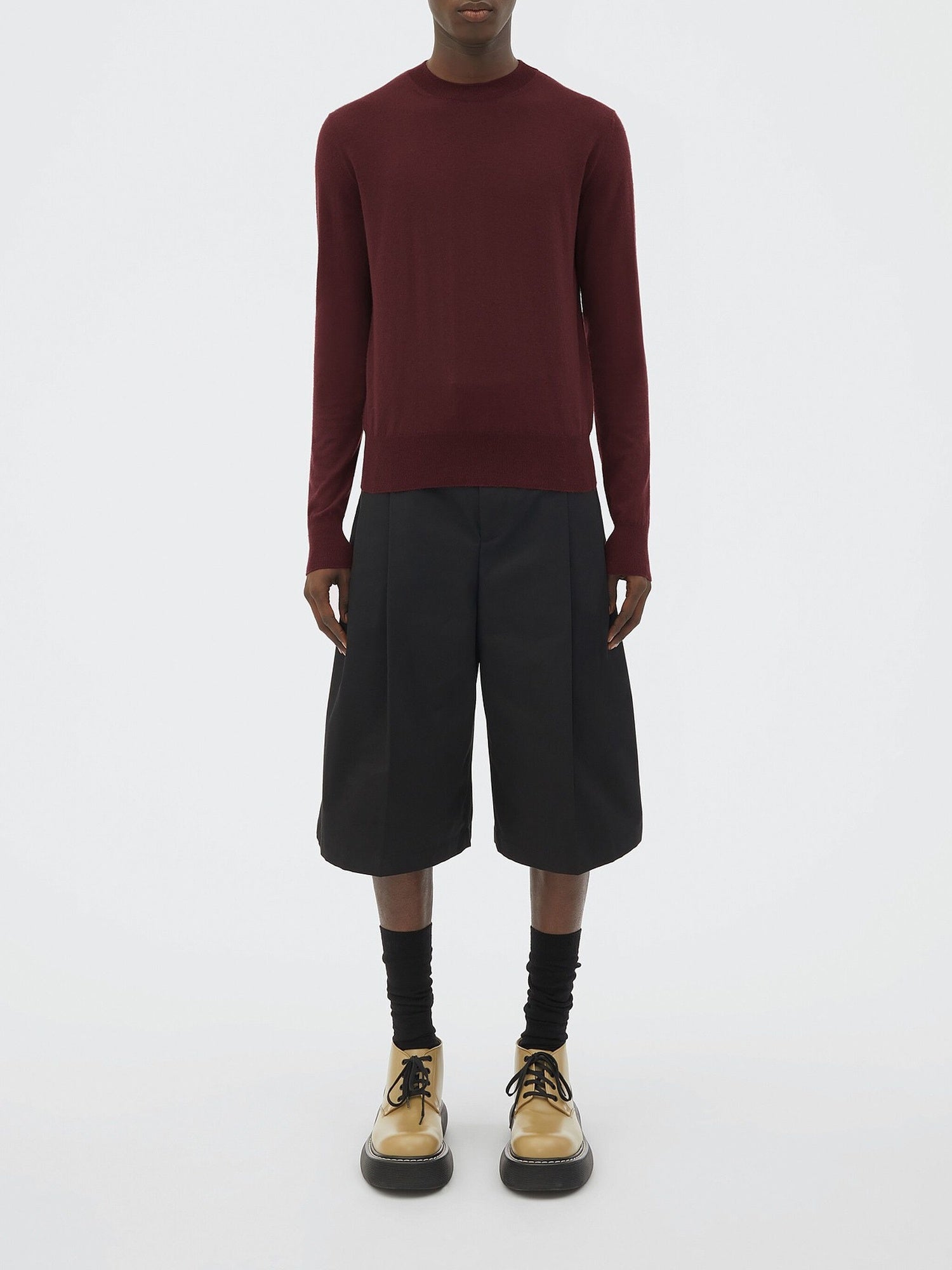 Ox blood Sweater - Ox Blood