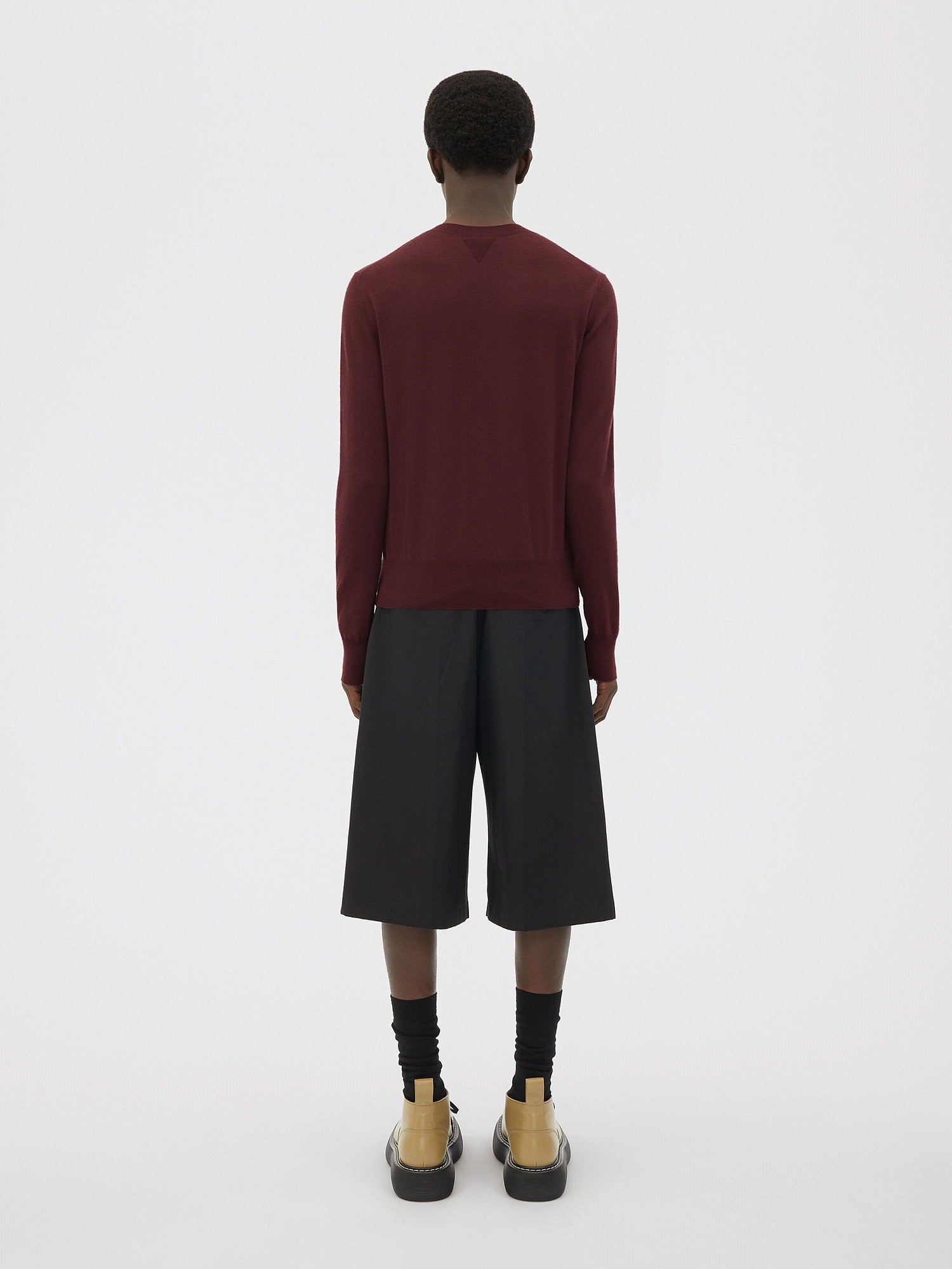 Ox blood Sweater - Ox Blood
