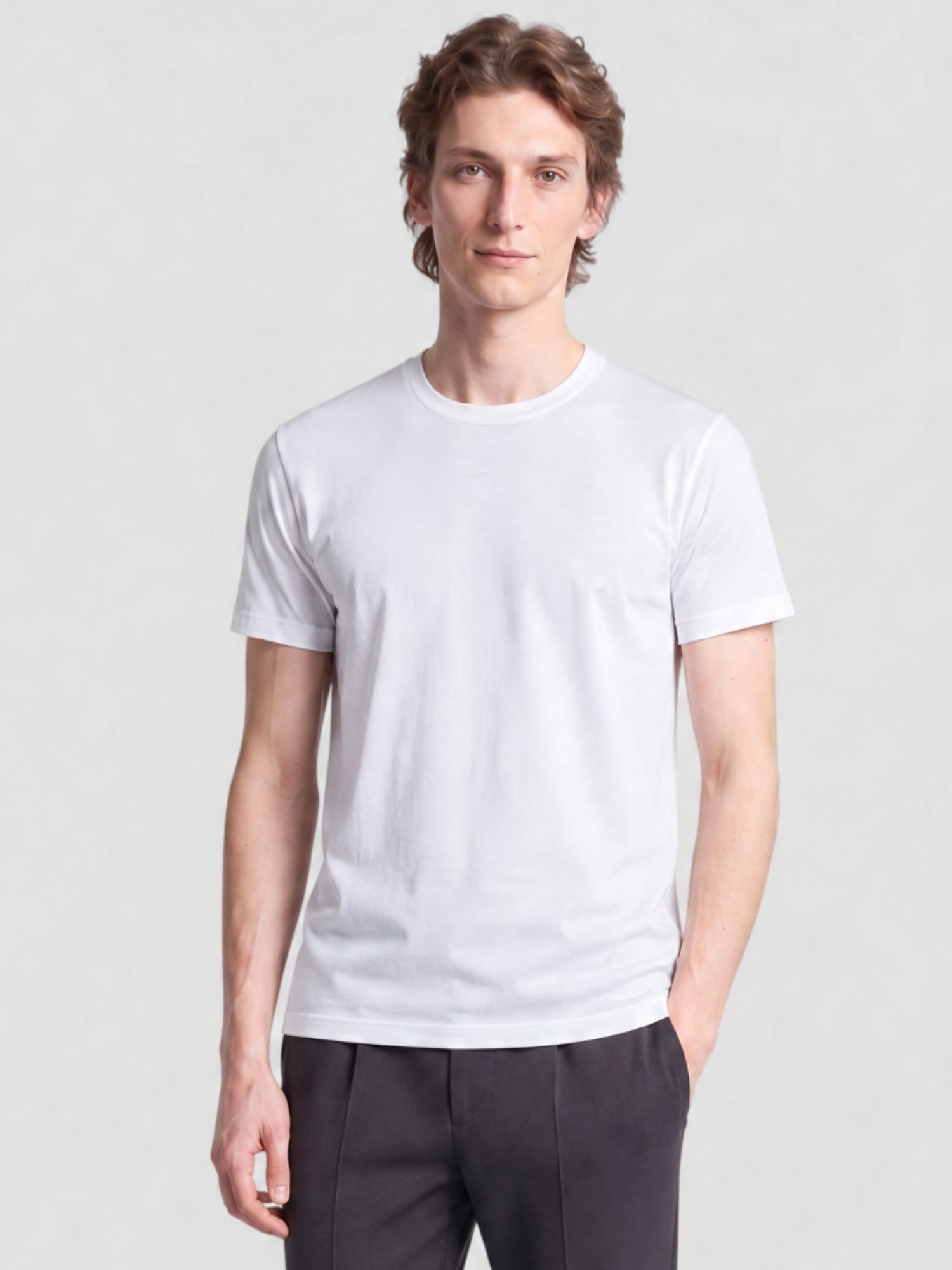 Mystic white T-shirt - Mystic White & Vrv